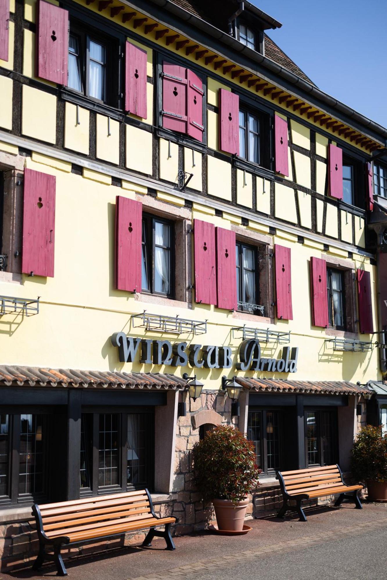 Hôtel Arnold Itterswiller Exterior foto
